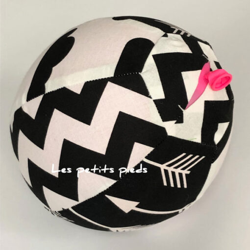 Ballonhülle schwarz / weiss