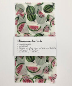 Bienenwachstücher 2 er Set - Melone
