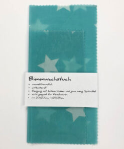 Bienenwachstücher 2 er Set - Sterne