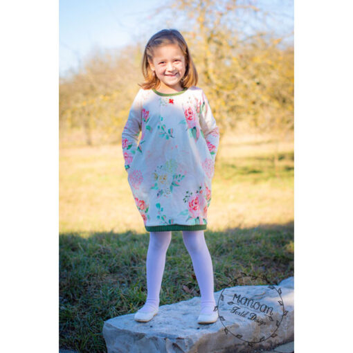 Papierschnittmuster Kleid Amelie Gr 74 - 164 - Fadenkäfer