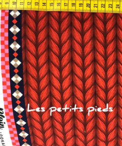 Plain Stitches - Biosweat - Hamburger Liebe - rot