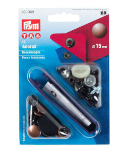 Anorak Druckknöpfe Prym 15 mm - altkupfer