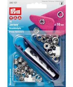 Jersey Druckknöpfe Prym 10 mm - silber