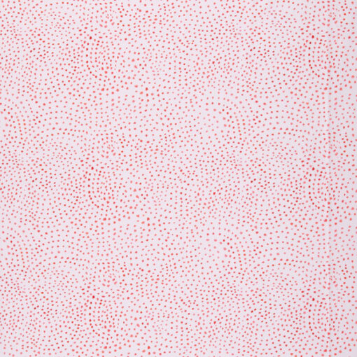 Jersey Baumwolle - "ocean breeze" - Tupfen weiss / rot