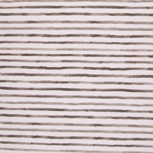 Jersey Baumwolle - "ocean breeze" - Streifen weiss / beige