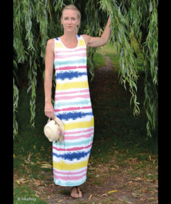 Sommersweat - "Alina" - Batik - bunt