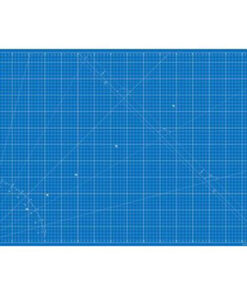 Schneideunterlage 60x 90 cm blau