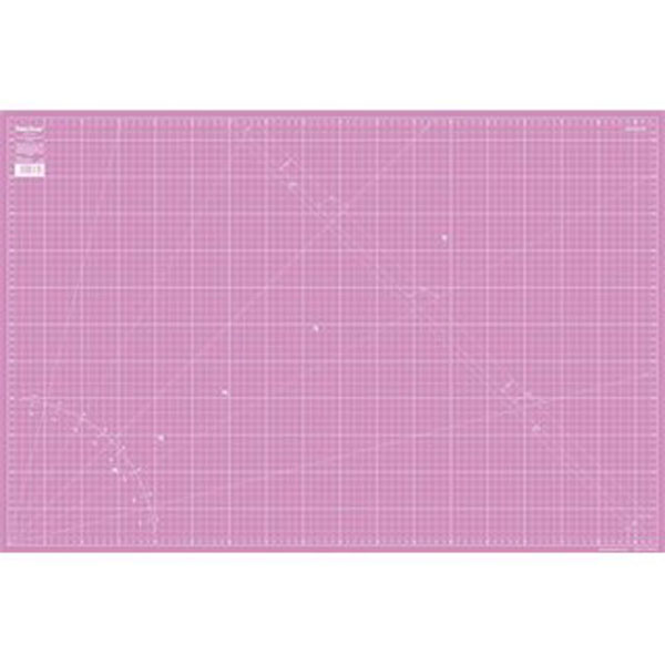 Schneideunterlage 60x 90 cm pink