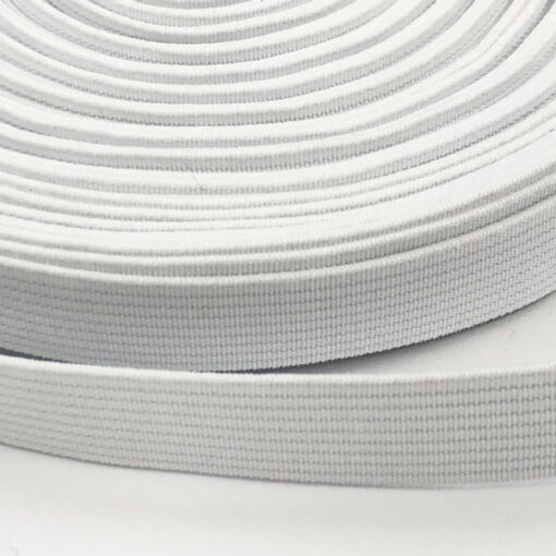 Gummiband 15 mm - weiss