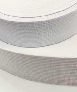 Gummiband 25 mm - weiss
