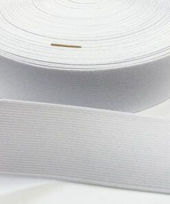 Gummiband 40 mm - weiss