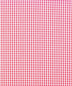 Baumwolle - Karo rot / weiss