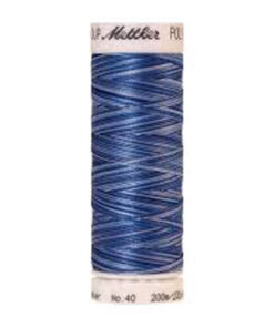Amann Mettler Poly Multi Sheen Stickgarn 200m - nautical blues 9929