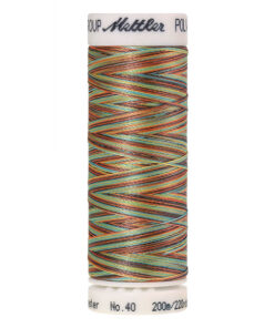 Amann Mettler Poly Sheen Multi Stickgarn 200m - coastal mix 9974
