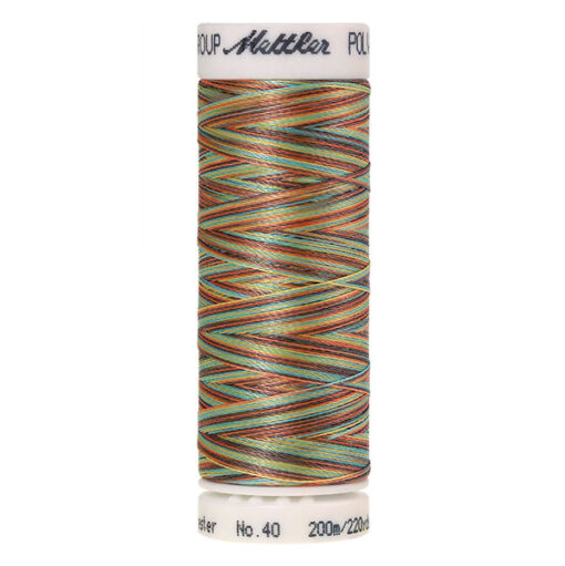 Amann Mettler Poly Sheen Multi Stickgarn 200m - coastal mix 9974