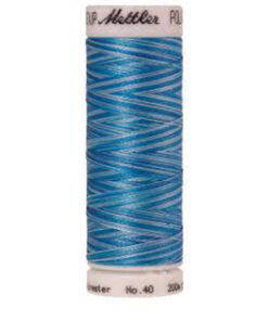 Mettler Poly Sheen Multi Stickgarn 200m - aqua waters 9930