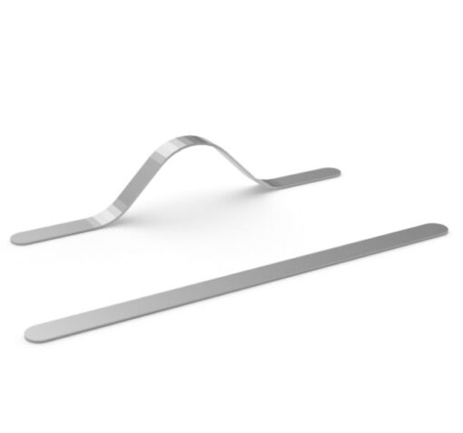 Nasenbügel aus Aluminium - für Behelf Mundschutzmasken - 10 Stück