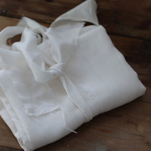 Tencel - meetMilk Slub Leinen - weiss