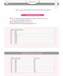 Papierschnittmuster Mix & Match Basic Hose Gr 32 - 48 - Ki-ba-doo