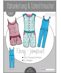Papierschnittmuster Jumpsuit Eleny Gr 80 - 164 - Ki-ba-doo