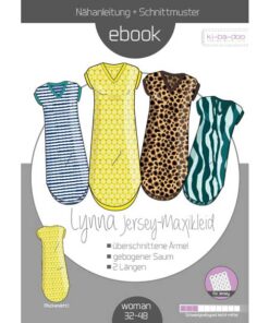 Papierschnittmuster Maxikleid Lynna Gr 32 - 48 - Ki-ba-doo
