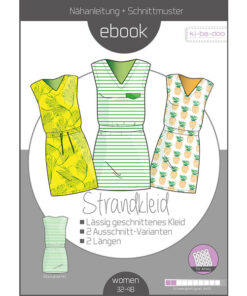 Papierschnittmuster Basic Strandkleid Gr 32 - 48 - Ki-ba-doo