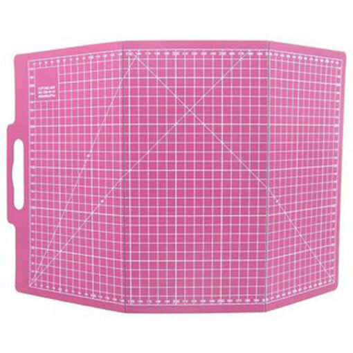 Schneidematte faltbar 30X45 cm pink