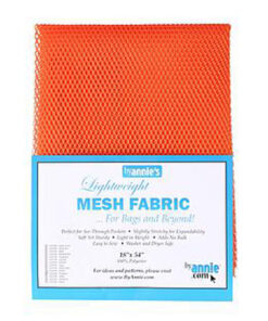 Mesh Fabric Taschennetz - orange