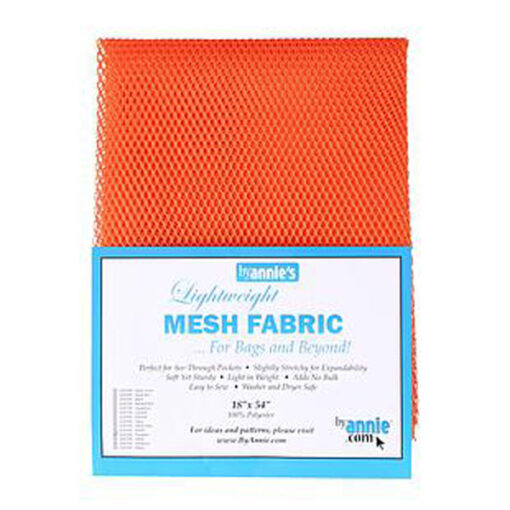 Mesh Fabric Taschennetz - orange