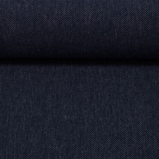Jeansjersey Baumwolle "Austin" - dunkelblau