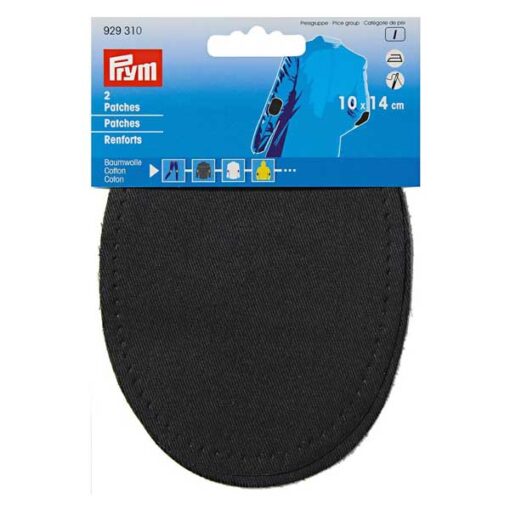 Baumwolle Patch Prym 929310 - schwarz