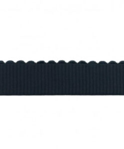 Gummiband 40 mm - Zackenrand - marine