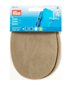 Velourslederimitat Patch Prym 929372 - stein