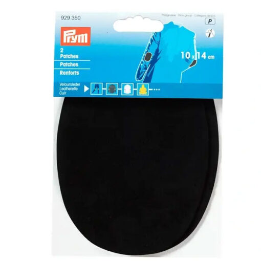 Veloursleder Patch Prym 929350 - schwarz