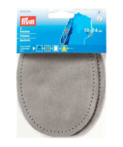 Veloursleder Patch Prym 929354 - hellgrau