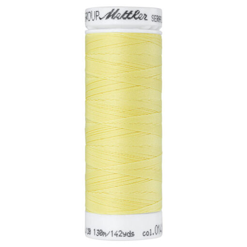 Mettler Seraflex elastisches Garn 130 m - hellgelb 0141