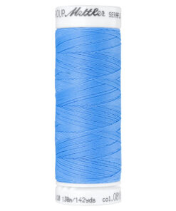 Mettler Seraflex elastisches Garn 130 m - blau 0818