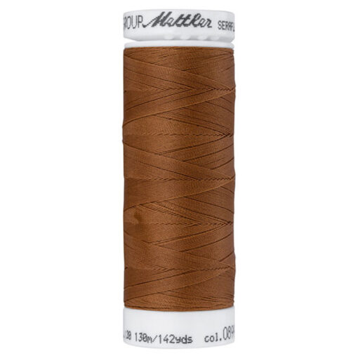 Mettler Seraflex elastisches Garn 130 m - braun 0899
