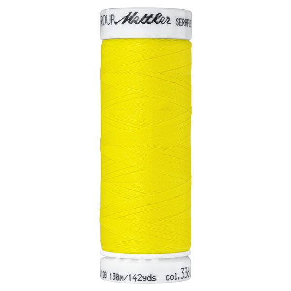 Mettler Seraflex elastisches Garn 130 m - gelb 3361