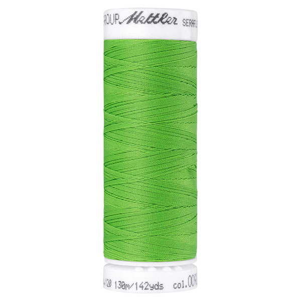 Mettler Seraflex elastisches Garn 130 m - grün 0092