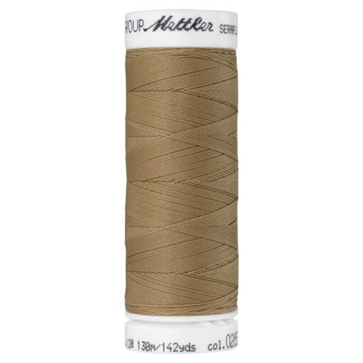 Mettler Seraflex elastisches Garn 130 m - hellbraun 0285
