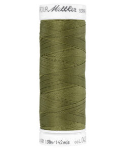 Mettler Seraflex elastisches Garn 130 m - oliv 0420