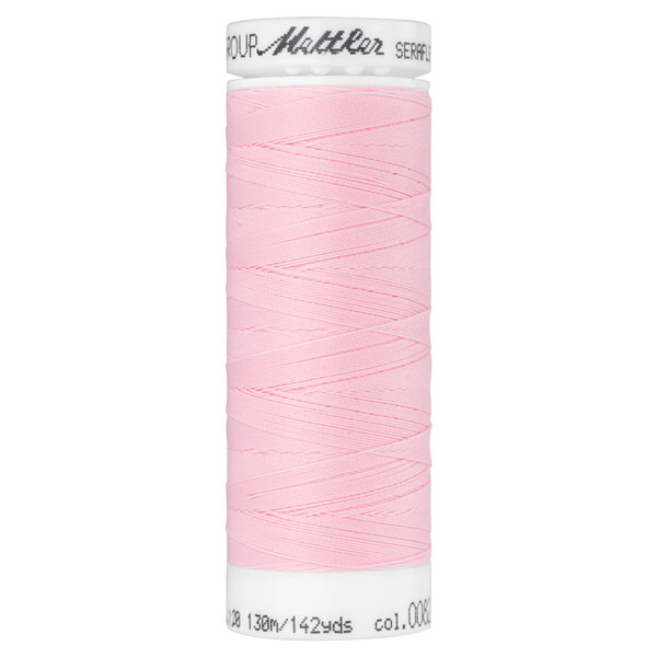 Mettler Seraflex elastisches Garn 130 m - rosa 0082