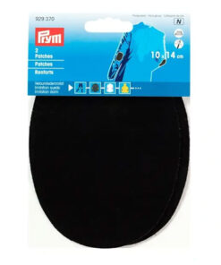 Velourslederimitat Patch Prym 929370 - schwarz