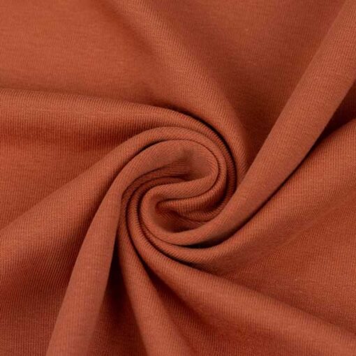 Sweat - "Maike" angeraut - terracotta