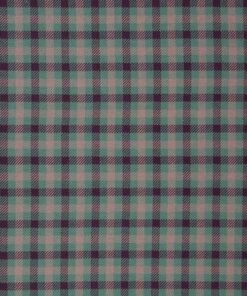 Jacquardjersey Plaid by Käselotti - mint / violet