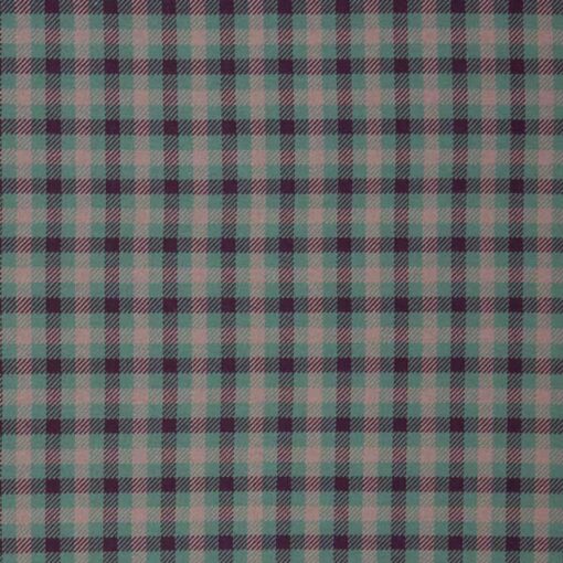 Jacquardjersey Plaid by Käselotti - mint / violet