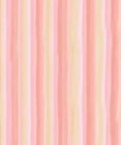 Sommersweat "Zuckerstreifen" Lillestoff - apricot / rosa
