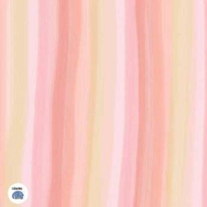 Sommersweat "Zuckerstreifen" Lillestoff - apricot / rosa