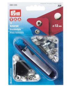 Anorak Druckknöpfe Prym 12 mm - silber